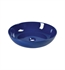 Ryvyr CVE187RDBL 18 3/4" Single Basin Round Vessel Bathroom Sink in Polished Blue
