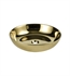 Ryvyr CVE187RDGD 18 3/4" Single Basin Round Vessel Bathroom Sink in Polished Gold