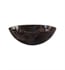 Ryvyr MAVE170CCM 17" Single Basin Round Vessel Bathroom Sink in Coffee Marble (Qty-2)