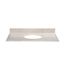 Ryvyr MAUT490CM 49" Marble Vanity Top for Oval Undermount Sink in Galala Beige