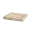 Ryvyr SVT240TRND 24 1/8" Natural Travertine Vanity Top with Integrated Rectangular Sink and without Faucet Holes in Beige Travertine