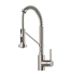 Kraus KPF-1610SFS Bolden™ Spot Free Single Handle 18" Commercial Kitchen Faucet with Dual Function Pull-Down Sprayhead in all-Brite™ Stainless Steel Finish
