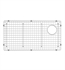 Kraus KBG-GR2514 Bellucci Series 25 1/4" Bottom Grid with Soft Rubber Bumpers for 30" Kitchen Sink in Stainless Steel