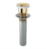 Brizo RP81627PG Push Button Pop-Up without Overflow in Polished Gold