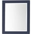 Avanity 14000-M24-NB Modero 24" Wall Mount Rectangular Framed Beveled Edge Mirror in Navy Blue