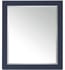 Avanity 14000-M28-NB Modero 28" Wall Mount Rectangular Framed Beveled Edge Mirror in Navy Blue
