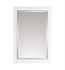Avanity 18123-M24-WTG 24" Wall Mount Rectangular Framed Beveled Edge Mirror in White with Gold Trim (Qty.2)
