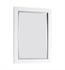 Avanity 18123-M24-WTS 24" Wall Mount Rectangular Framed Beveled Edge Mirror in White with Silver Trim (Qty.2)