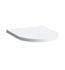 Laufen H8913330000001 Kartell 17 1/2" Toilet Seat with Lowering System in White