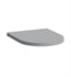 Laufen H8913337590001 Kartell 17 1/2" Toilet Seat with Lowering System in Matte Grey