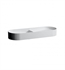 Laufen H8123480001121 Sonar 39 3/8" Vessel Bathroom Sink without Overflow in White without Faucet Hole