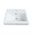 Fairmont Designs S-11018W1 18" Single Hole Ceramic Sink in White