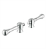 Grohe 18244000 Bridgeford Lever Handles for Kitchen Faucet with Side Spray in Chrome