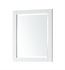 Avanity 14000-M24-WT Modero 24" Wall Mount Rectangular Framed Beveled Edge Mirror in White