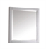 Avanity 14000-M28-CG Modero 28" Wall Mount Rectangular Framed Beveled Edge Mirror in Chilled Gray