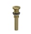 Rubinet 9DPU5BB Exposed Commercial Drain without Overflow in Bright Brass