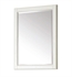 Avanity HAMILTON-M24-FW Hamilton 24" Wall Mount Rectangular Framed Beveled Edge Mirror in French White (Qty.2)