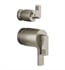 Brizo HL7506-NK Kintsu 3 3/8" Thermostatic Valve with Diverter Lever Handle Kit in Luxe Nickel