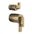 Brizo HL7506-GL Kintsu 3 3/8" Thermostatic Valve with Diverter Lever Handle Kit in Luxe Gold