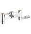 Brizo T70310-PCLHP Kintsu 8" Two-Handle Tub Filler Body Assembly in Chrome