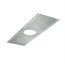Dals Lighting RFP-46 Drilling Plate for 2" and 3" in Galvanized steel