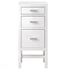 James Martin E444-BC15-GW-3AF Addison 15" Base Cabinet with Arctic Fall Solid Surface Top in Glossy White