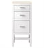 James Martin E444-BC15-GW-3EMR Addison 15" Base Cabinet with Eternal Marfil Top in Glossy White