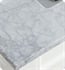 Carrara Marble White 1 1/8" Countertop with Rectangular Undermount Sinks