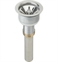 Elkay LK335 4 1/2" Stainless Steel Drain Fitting with Metal Stem and Rubber Stopper