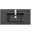 James Martin SWB-S35.4-CHB 31 1/2" Single Bathroom Vanity Top with Rectangular Sink in Charcoal Black