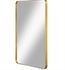 Fairmont Designs 1100-M24BR 24" Reflections Metal Frame Mirror in Brass