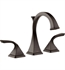 Brizo Virage Two Handle Widespread Lavatory Faucet with Metal Drain and Pop-up Type Fitting in Venetian Bronze (Qty.2)