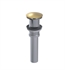 Rubinet 9DPU6SGCommercial Drain without Overflow in Satin Gold