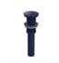 Rubinet 9DPU5MD Exposed Commercial Drain without Overflow in Midnight Blue