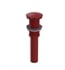 Rubinet 9DPU5MR Exposed Commercial Drain without Overflow in Maroon