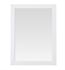 Avanity EVERETTE-M24-WT Everette 24" Wall Mount Rectangular Framed Beveled Edge Mirror in White