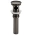 Brizo RP72414BNX 2 3/8" Grid Strainer Drain Assembly with Overflow in Brilliance Black Onyx