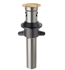 Delta RP101630CZ Metal Push-Pop with Overflow in Champagne Bronze