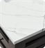 1 1/8" Ethereal Noctis Quartz Countertop by Silestone with Rectangular Undermount Sink