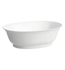 Laufen H812850000112U The New Classic 17 3/4" Wall Mount Oval Bathroom Sink in White without Overflow Hole (Qty.2)