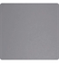 Jaclo 512-GRY 2 1/8" Concealed Mount Square Overflow Face Plate in Grey