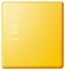 Jaclo 512-LIM 2 1/8" Concealed Mount Square Overflow Face Plate in Yellow