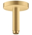 Hansgrohe 26432251 Axor Showersolutions 4" Extension Pipe in Brushed Gold Optic for Ceiling Mount