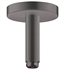 Hansgrohe 26432341 Axor Showersolutions 4" Extension Pipe in Brushed Black Chrome for Ceiling Mount