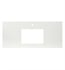 Native Trails NSV48-PR1 Rectangle Single Hole Cutout Nativestone Vanity Top in Pearl