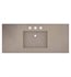 Native Trails NSVNT48-E Palomar 48 1/2" Rectangular NativeStone Vanity Top with Integrated Sink in Earth