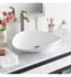 Native Trails MG2017-BO Murano Sorrento 20" Single Bowl Vessel Bathroom Sink in Bianco