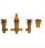 TOTO TBN02203U#PBR Four Hole Rough-In for Roman Tub Filler in Polished Bronze