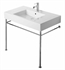 Duravit 0030721000 Vero Metal Console for Bathroom Sink 032910 with Adjustable Height in Chrome