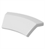 Duravit 790008000000000 2nd Floor Curved Polyurethane Headrest for Bathtub in White